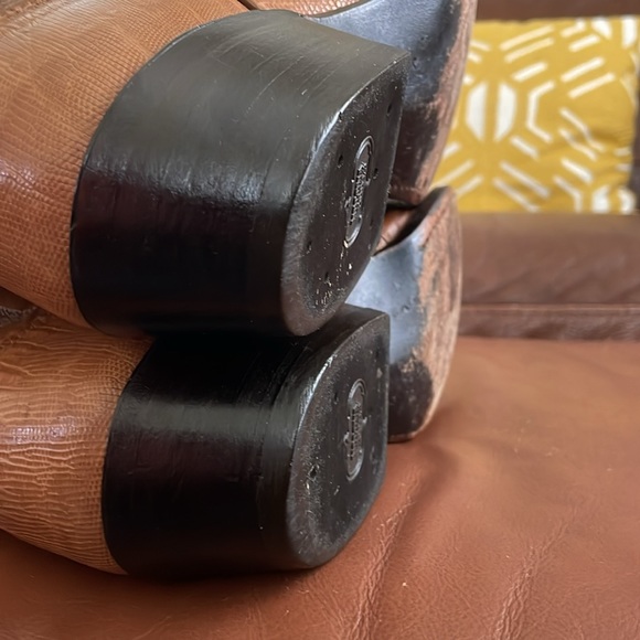 Nocona Teju Lizard Western Boots men’s size 10B - Picture 8 of 13